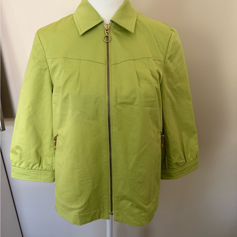 Kasper Lime Utility Jacket